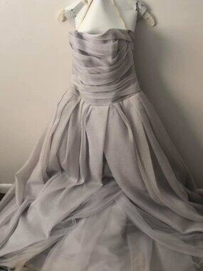 Vera Wang Silver wedding dress